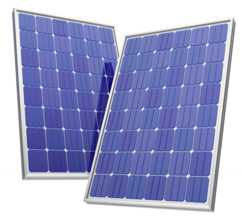 reused Trina Solar panel